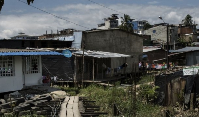 Slum in Mexico