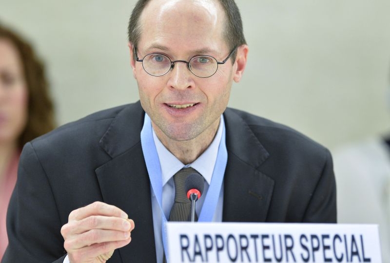 Olivier De Schutter, UN Special Rapporteur on extreme poverty and human rights at the UN in Geneva.