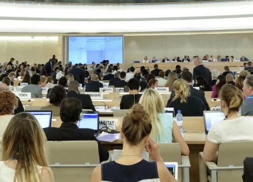 A general view at a 26th session of the Human Rights Council