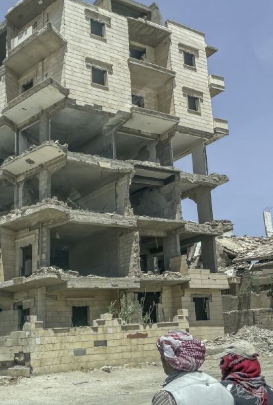 A house in ruin, Raqqa