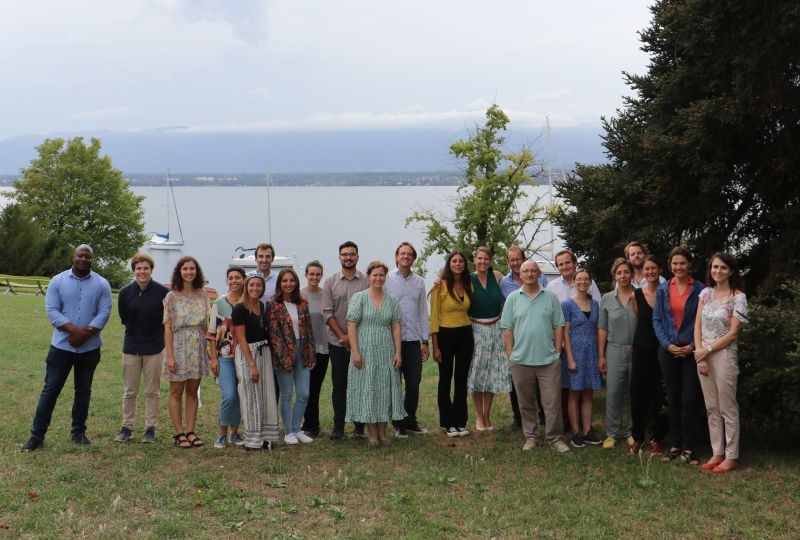 Group photo of Geneva Academy staff