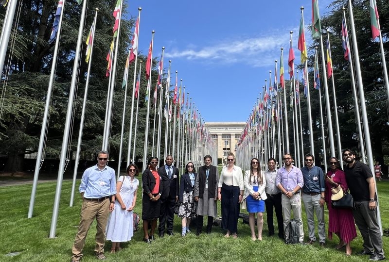 Participants at the UN