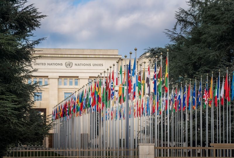 The Palais des Nations in Geneva