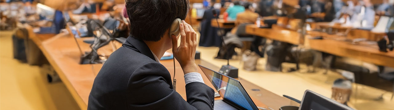 Student at the United Nations in Geneva