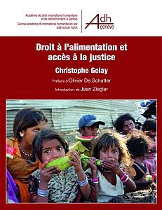 Cover of the book Droit à l'alimentation et accès à la justice