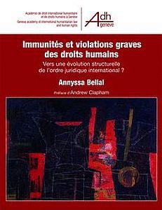 Cover of book Immunités et violations graves des droits humains