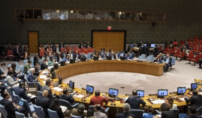 A view of the UN Security Council