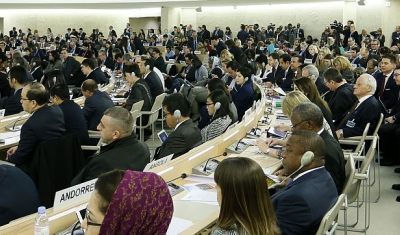 Human Rights Council: a general view of the room XX during the 31st regular opening of session, Geneva, Switzerland